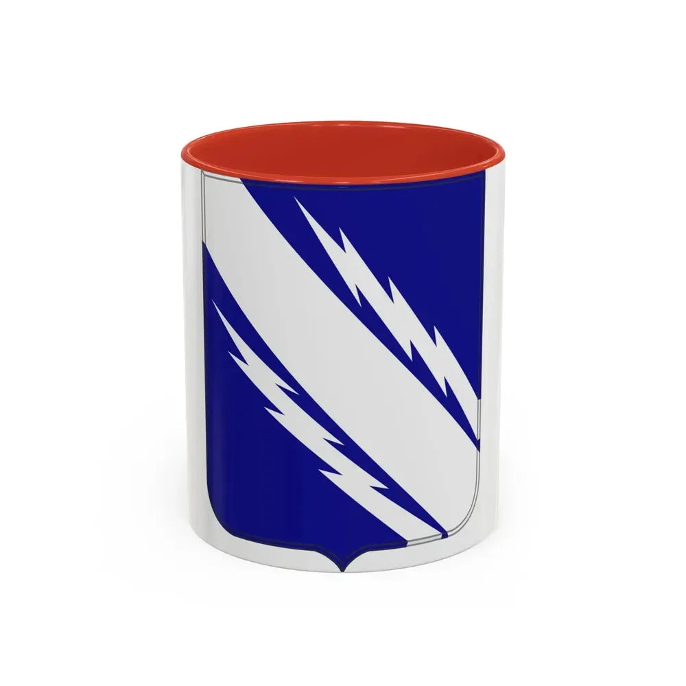 370 Armored Infantry Battalion 2 (U.S. Army) Accent Coffee Mug 11oz Red - Go Mug Yourself
