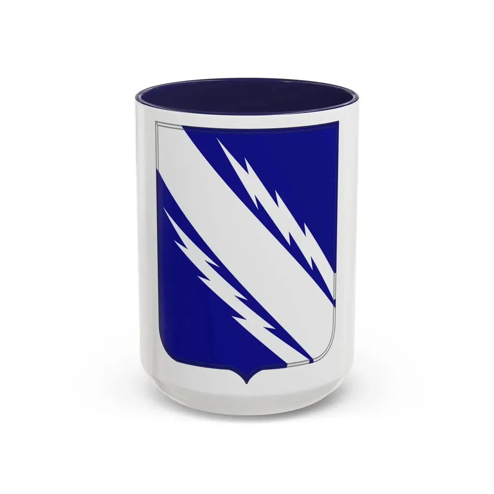 370 Armored Infantry Battalion 2 (U.S. Army) Accent Coffee Mug 15oz Navy - Go Mug Yourself