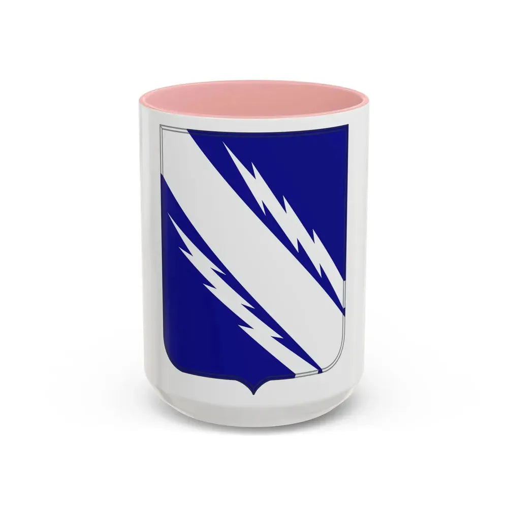 370 Armored Infantry Battalion 2 (U.S. Army) Accent Coffee Mug 15oz Pink - Go Mug Yourself