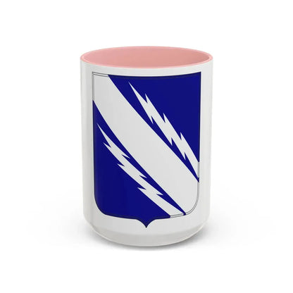 370 Armored Infantry Battalion 2 (U.S. Army) Accent Coffee Mug 15oz Pink - Go Mug Yourself