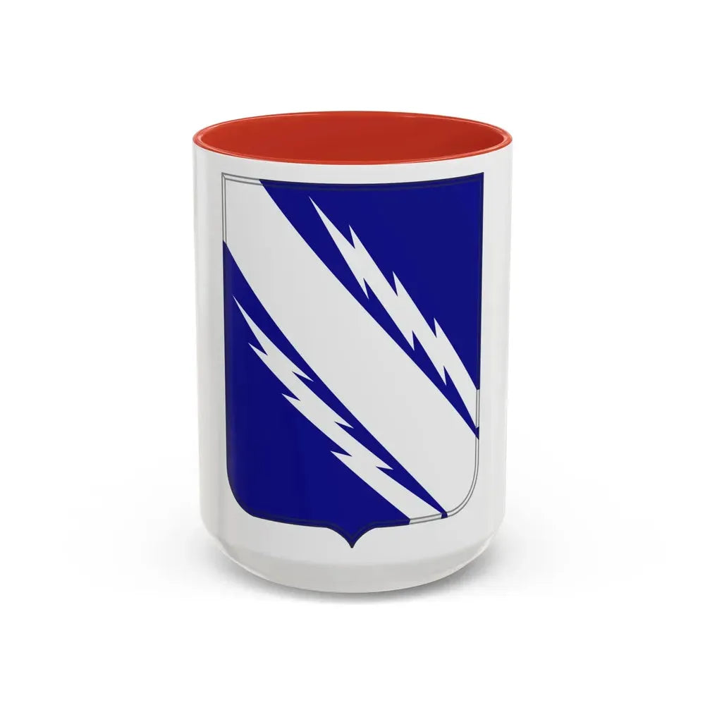 370 Armored Infantry Battalion 2 (U.S. Army) Accent Coffee Mug 15oz Red - Go Mug Yourself