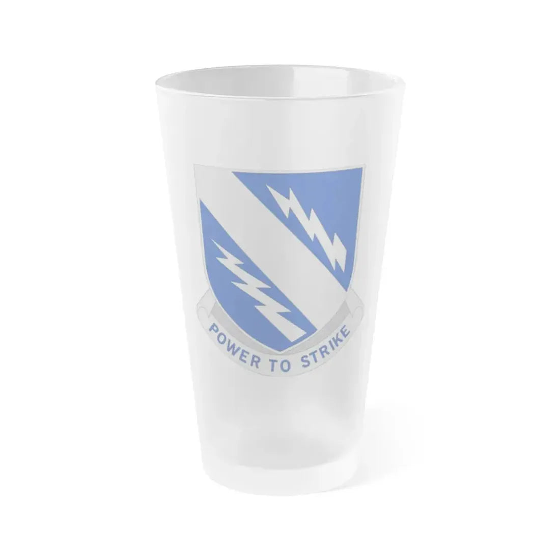 370 Armored Infantry Battalion (U.S. Army) Frosted Pint Glass 16oz Default Title - Go Mug Yourself