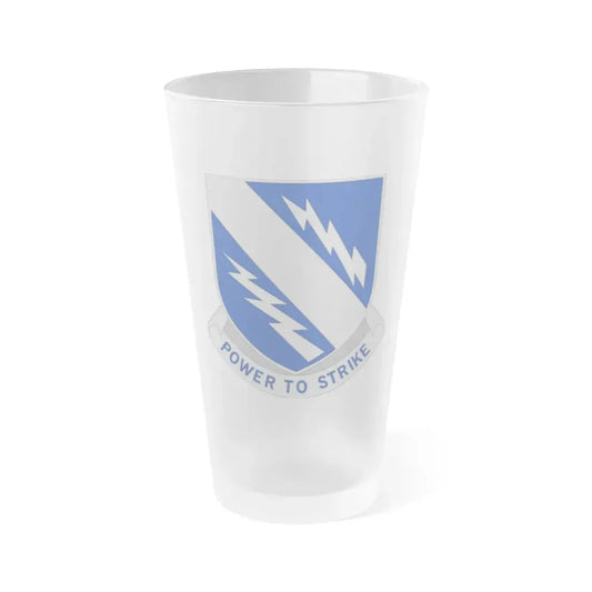 370 Armored Infantry Battalion (U.S. Army) Frosted Pint Glass 16oz Default Title - Go Mug Yourself