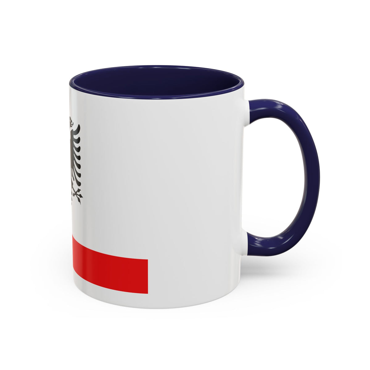 Naval Ensign of Albania - Accent Coffee Mug