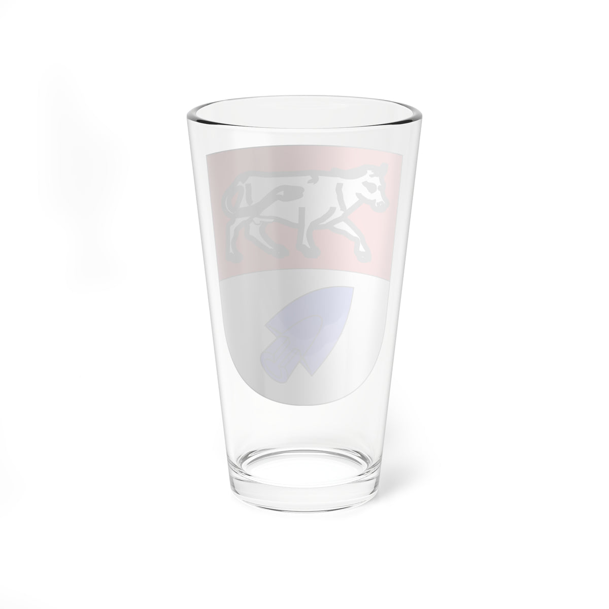 Kleinbösingen-coat of arms (Switzerland) (Coat of Arms) Pint Glass 16oz