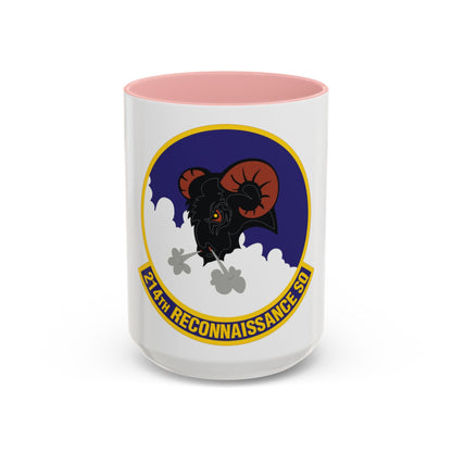 214th Reconnaissance Squadron (U.S. Air Force) Accent Coffee Mug