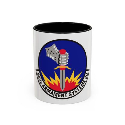 683d Armament Systems Squadron (U.S. Air Force) Accent Coffee Mug