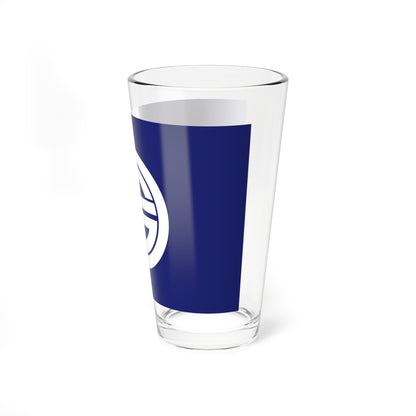 Flag of Miyako Iwate (Japan) Pint Glass 16oz