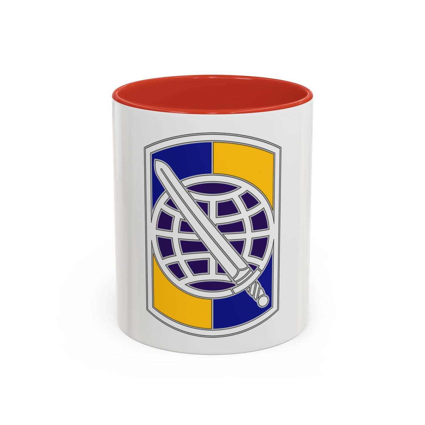 358 Civil Affairs Brigade 2 (U.S. Army) Accent Coffee Mug