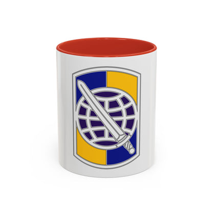 358 Civil Affairs Brigade 2 (U.S. Army) Accent Coffee Mug