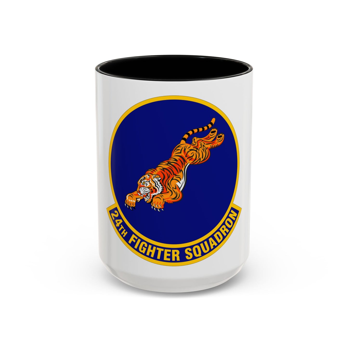24 Fighter Squadron ACC (U.S. Air Force) Accent Coffee Mug