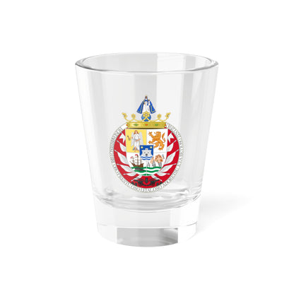 Coat of Arms of Hondarribia (Spain) (Coat of Arms) Shot Glass 1.5oz
