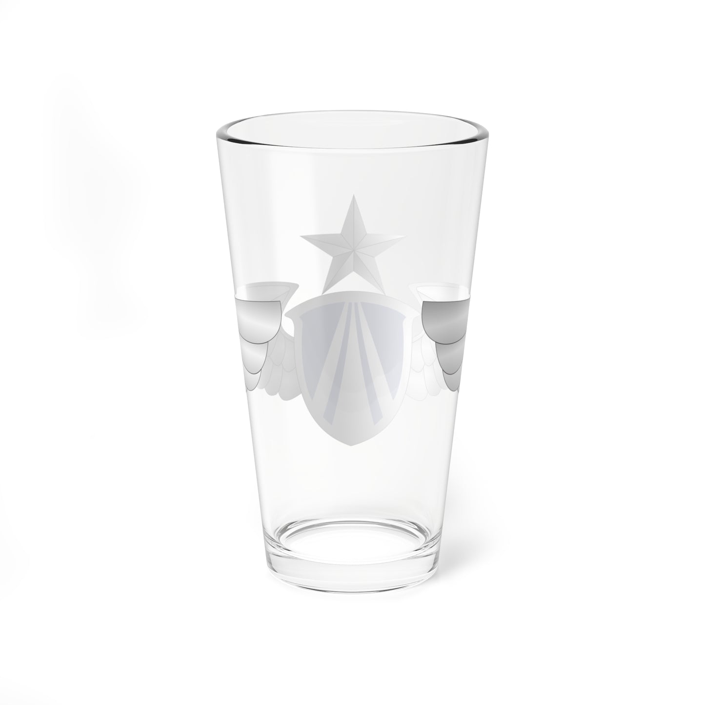 Emblem of Peoples Liberation Army Air Force (China) (Coat of Arms) Pint Glass 16oz