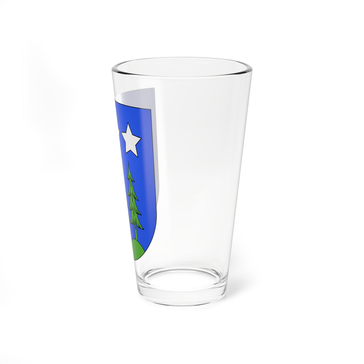La Roche-coat of arms (Switzerland) (Coat of Arms) Pint Glass 16oz