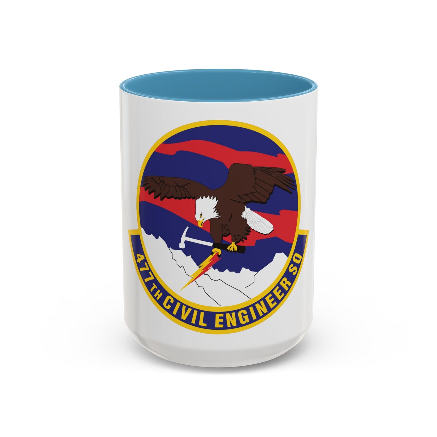 477th Civil Engineer Squadron (U.S. Air Force) Accent Coffee Mug