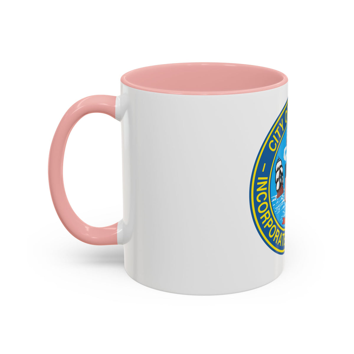 Seal of Chicago Illinois - Accent Coffee Mug