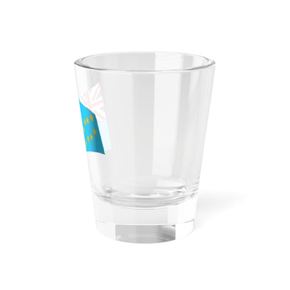 Tuvalu Flag - iconic waving (Tuvalu) Shot Glass 1.5oz