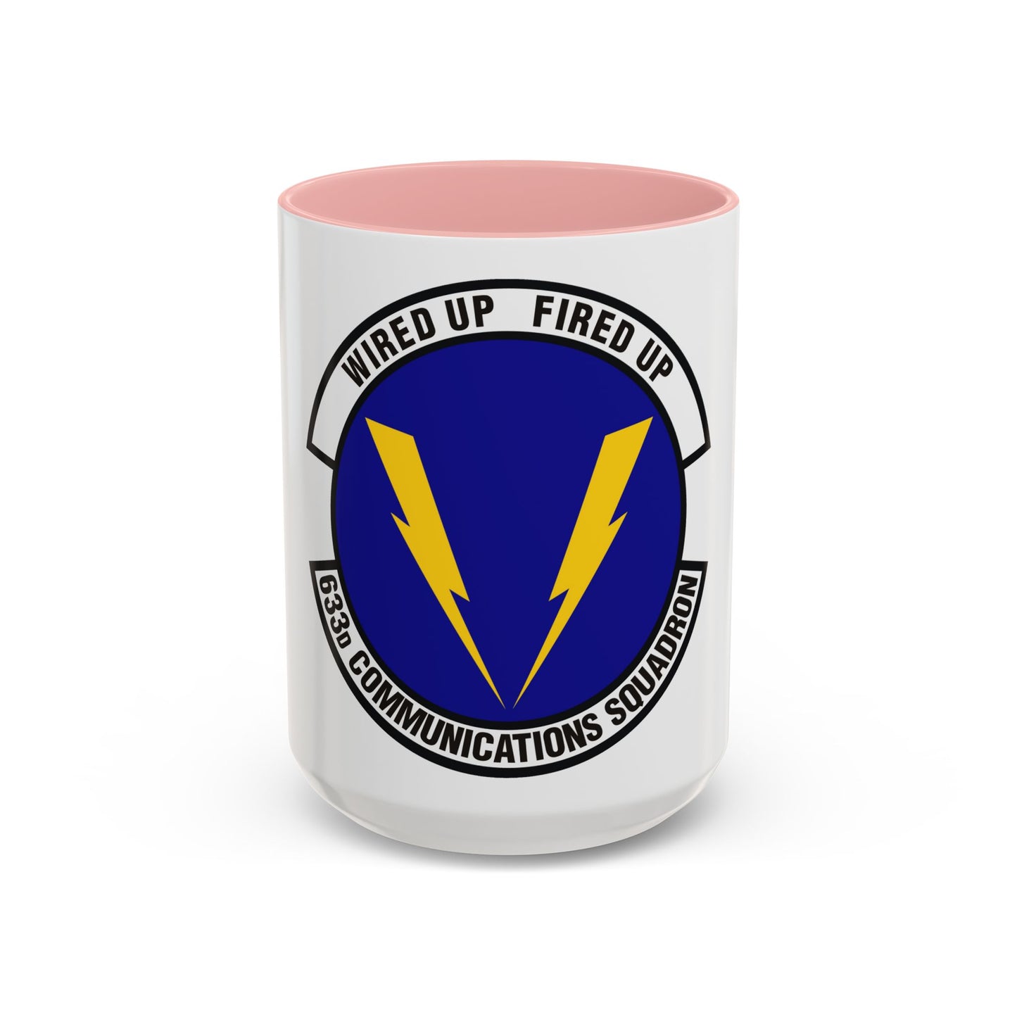 633d Communications Squadron (U.S. Air Force) Accent Coffee Mug