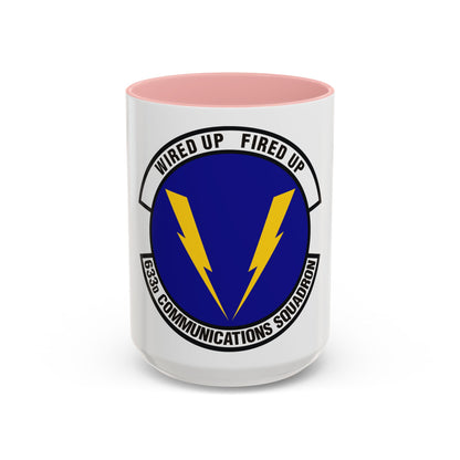 633d Communications Squadron (U.S. Air Force) Accent Coffee Mug
