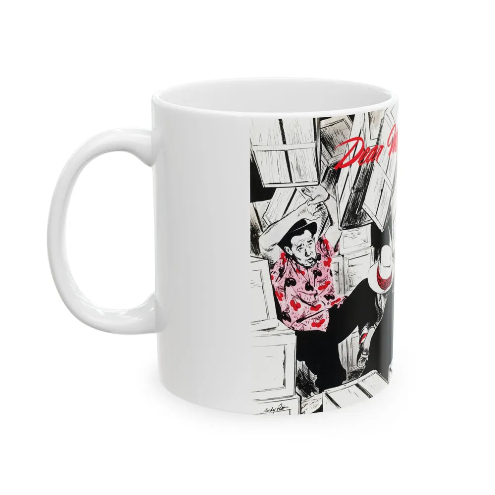 Dear Mr. Oppenzoomer, The American Magazine, December 1952 - White Coffee Mug-Go Mug Yourself