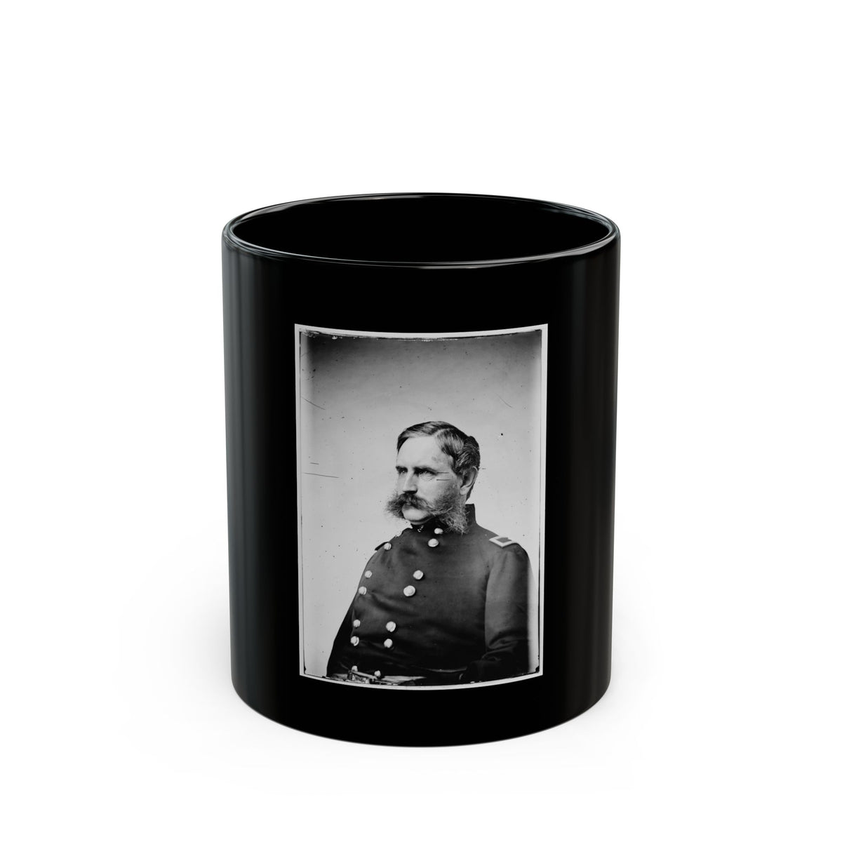 Brig. Gen C.C. Augur (U.S. Civil War) Black Coffee Mug