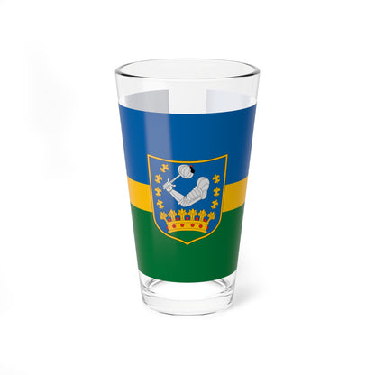 Flag of Nemesvita (Hungary) Pint Glass 16oz