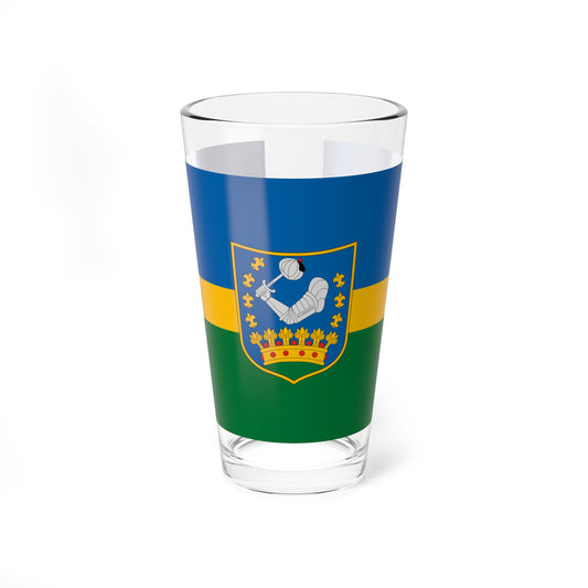 Flag of Nemesvita (Hungary) Pint Glass 16oz