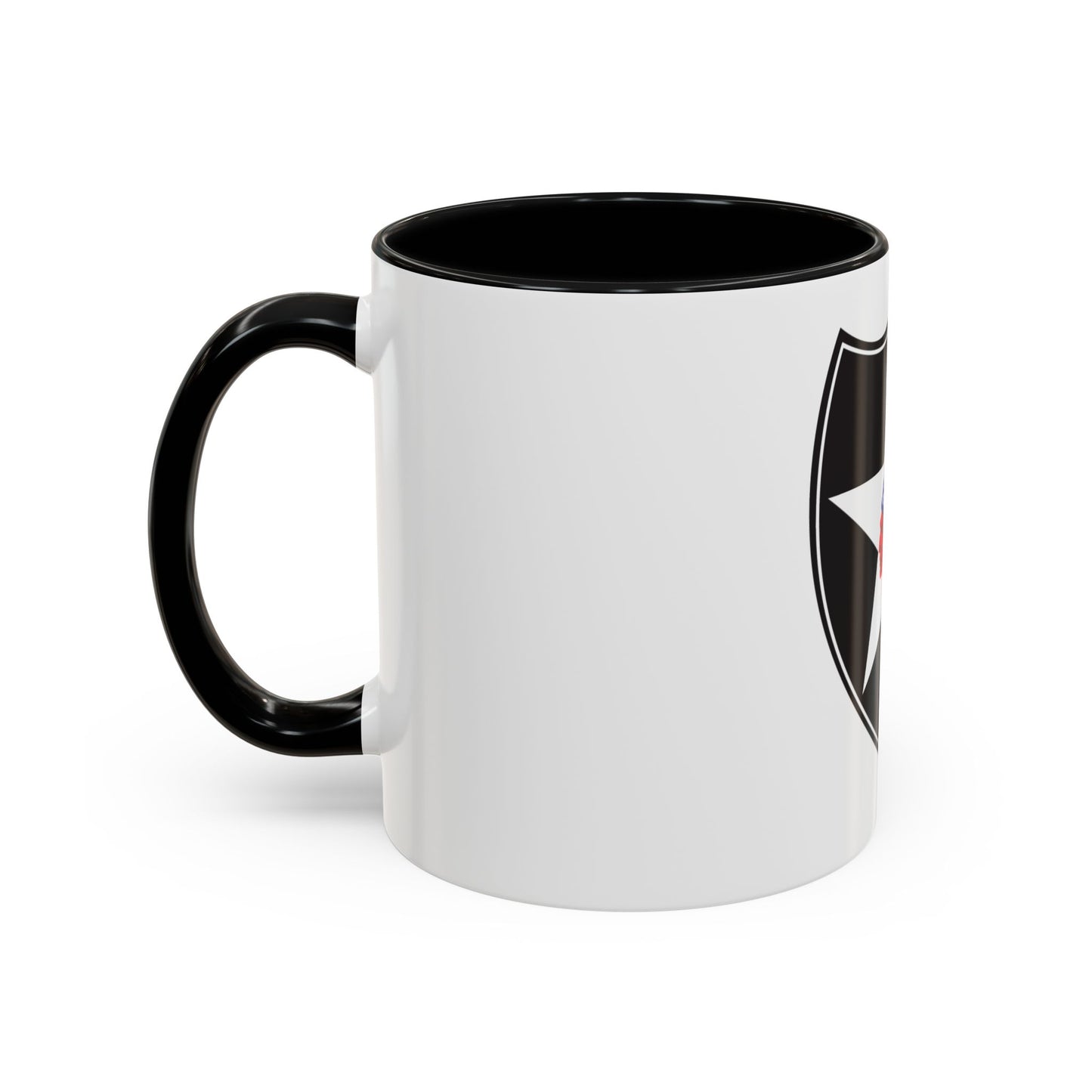 2nd Infantry Division (U.S. Army) Accent Coffee Mug