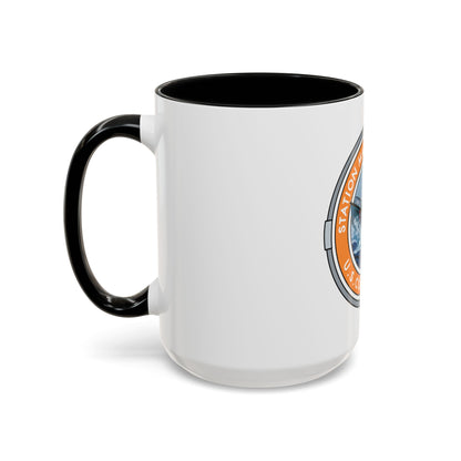 USCG Station Manasquan Inlet (U.S. Coast Guard) Accent Coffee Mug