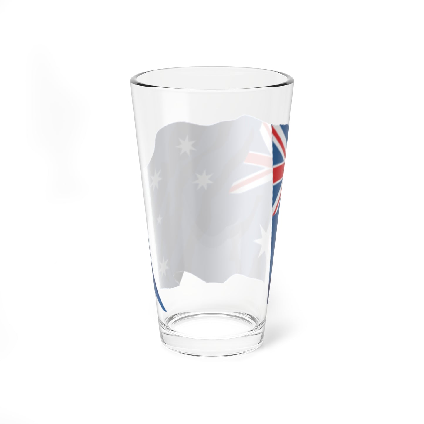 Australia flag waving icon (Australia) Pint Glass 16oz