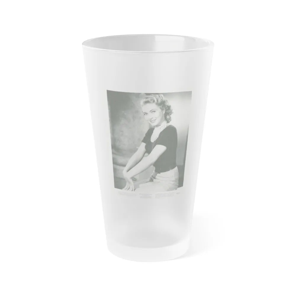 Lori Nelson #197 (Vintage Female Icon) Frosted Pint 16oz-16oz-Frosted-Go Mug Yourself