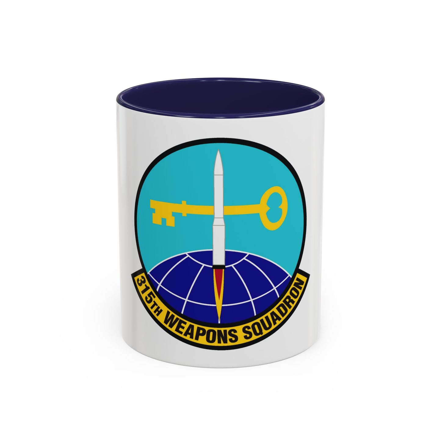 315 Weapons Squadron ACC (U.S. Air Force) Accent Coffee Mug
