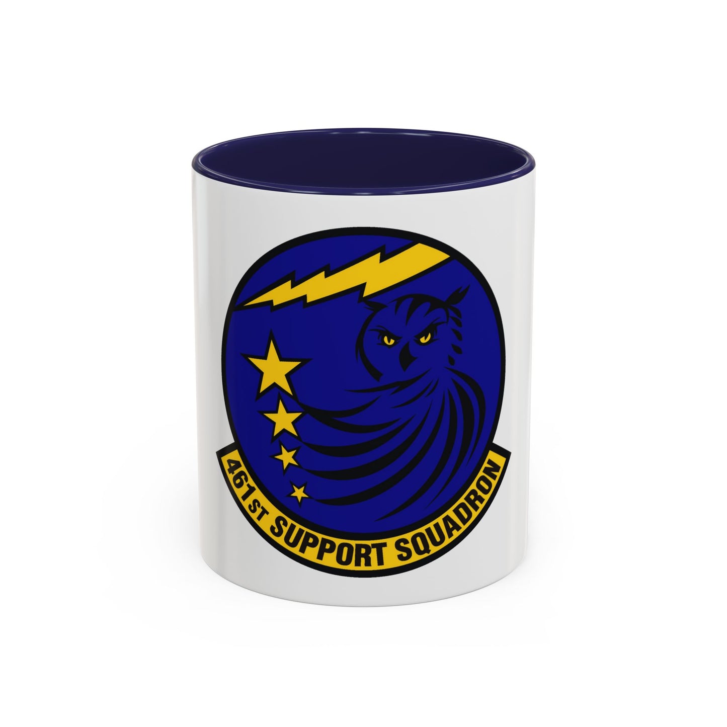 461st Support Squadron (U.S. Air Force) Accent Coffee Mug