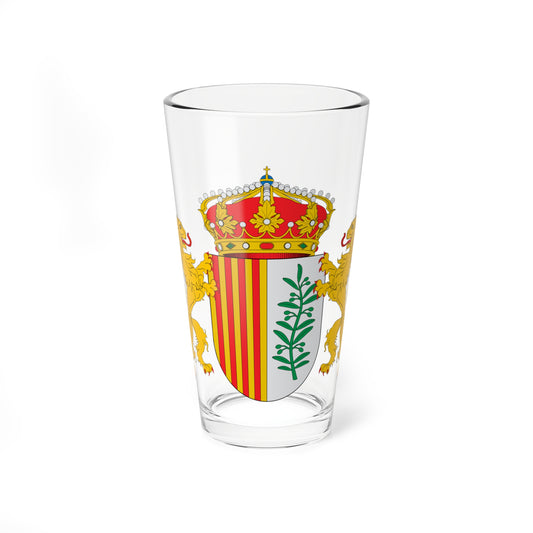 Escudo de Albelda (Spain) (Coat of Arms) Pint Glass 16oz