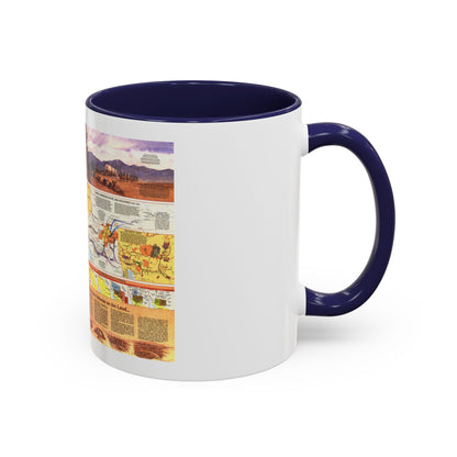 USA - Southwest 2 (1982) (Map) Accent Coffee Mug