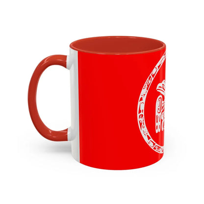 Haida Flag - Accent Coffee Mug-Go Mug Yourself