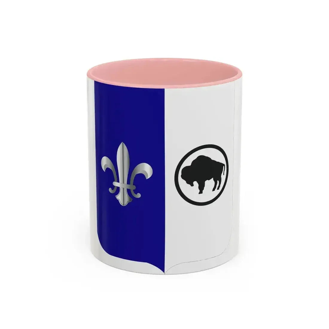 371 Infantry Battalion 2 (U.S. Army) Accent Coffee Mug 11oz Pink - Go Mug Yourself