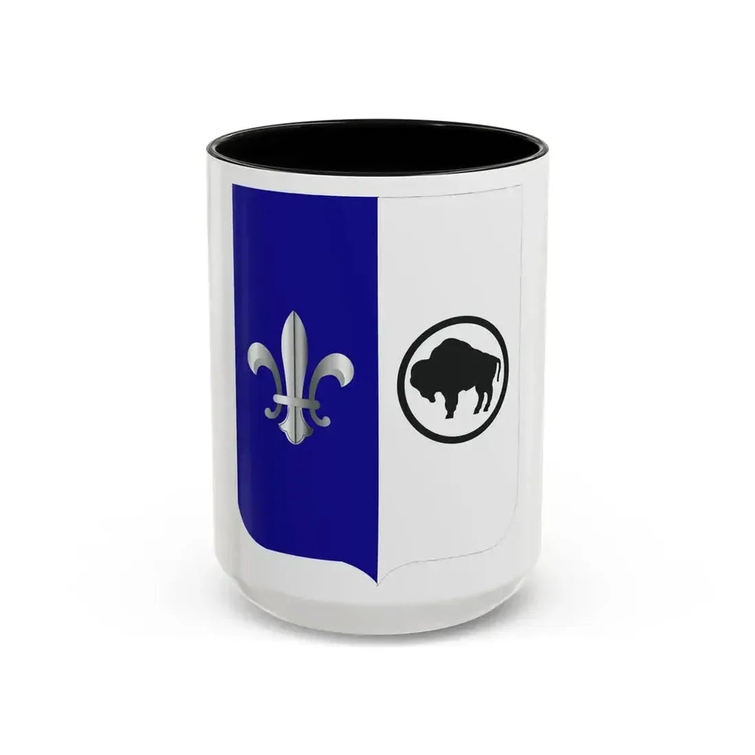 371 Infantry Battalion 2 (U.S. Army) Accent Coffee Mug 15oz Black - Go Mug Yourself