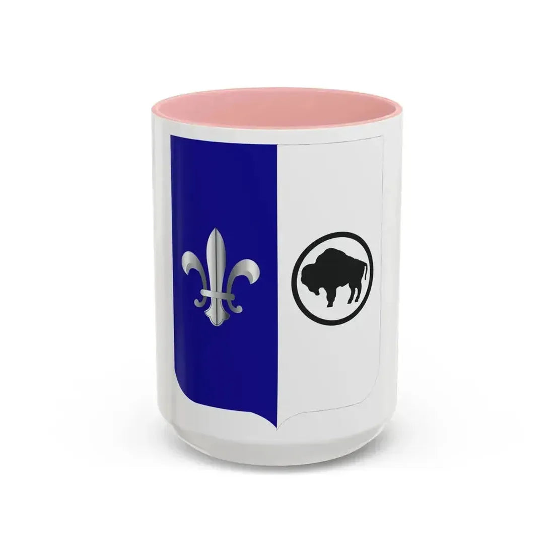 371 Infantry Battalion 2 (U.S. Army) Accent Coffee Mug 15oz Pink - Go Mug Yourself