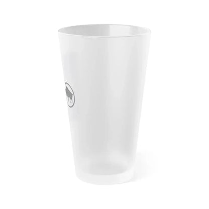 371 Infantry Battalion 2 (U.S. Army) Frosted Pint Glass 16oz - Go Mug Yourself