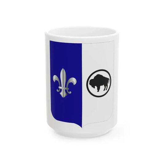 371 Infantry Battalion 2 (U.S. Army) White Coffee Mug 15oz - Go Mug Yourself