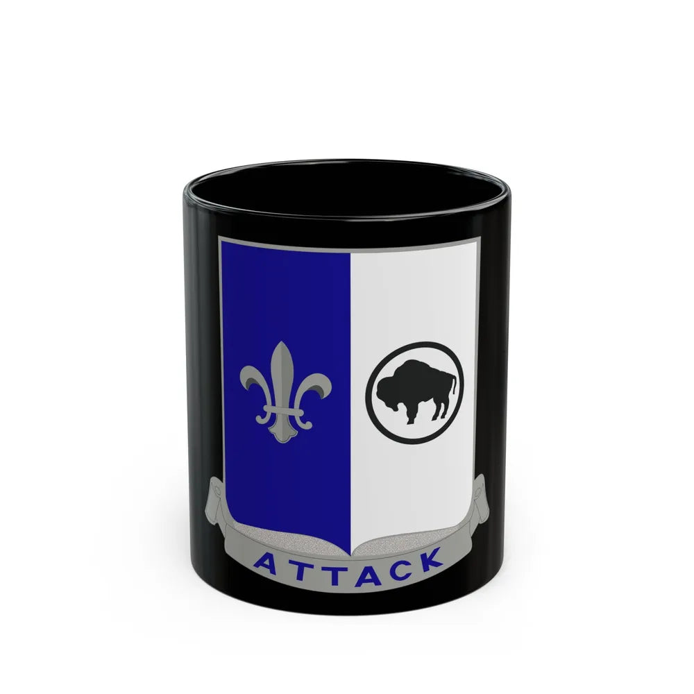 371 Infantry Battalion (U.S. Army) Black Coffee Mug-11oz-Go Mug Yourself