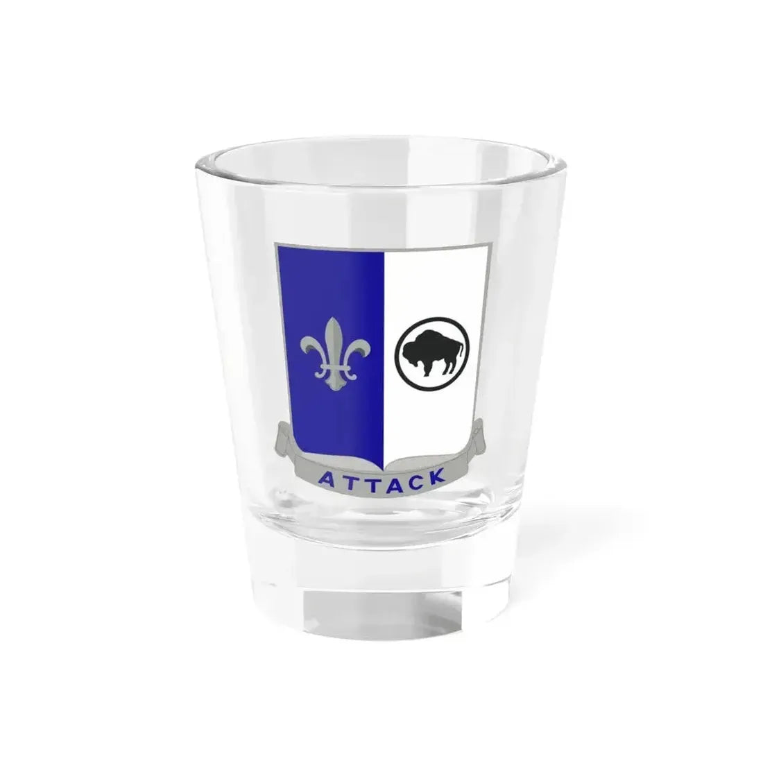 371 Infantry Battalion (U.S. Army) Shot Glass 1.5oz - Go Mug Yourself