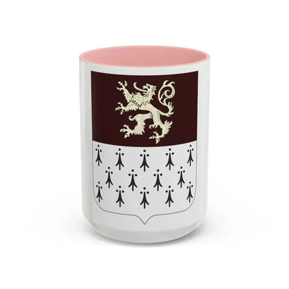 371 Medical Battalion 2 (U.S. Army) Accent Coffee Mug 15oz Pink - Go Mug Yourself