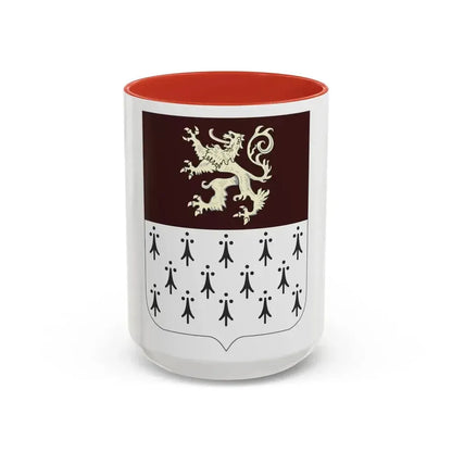 371 Medical Battalion 2 (U.S. Army) Accent Coffee Mug 15oz Red - Go Mug Yourself
