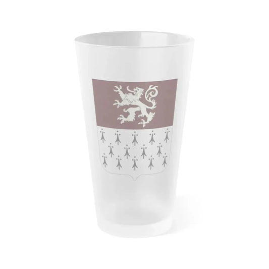 371 Medical Battalion 2 (U.S. Army) Frosted Pint Glass 16oz Default Title - Go Mug Yourself