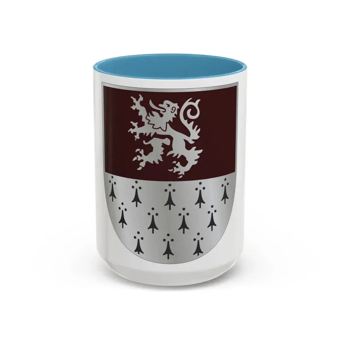 371 Medical Battalion (U.S. Army) Accent Coffee Mug 15oz Light Blue - Go Mug Yourself
