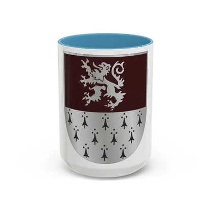 371 Medical Battalion (U.S. Army) Accent Coffee Mug 15oz Light Blue - Go Mug Yourself