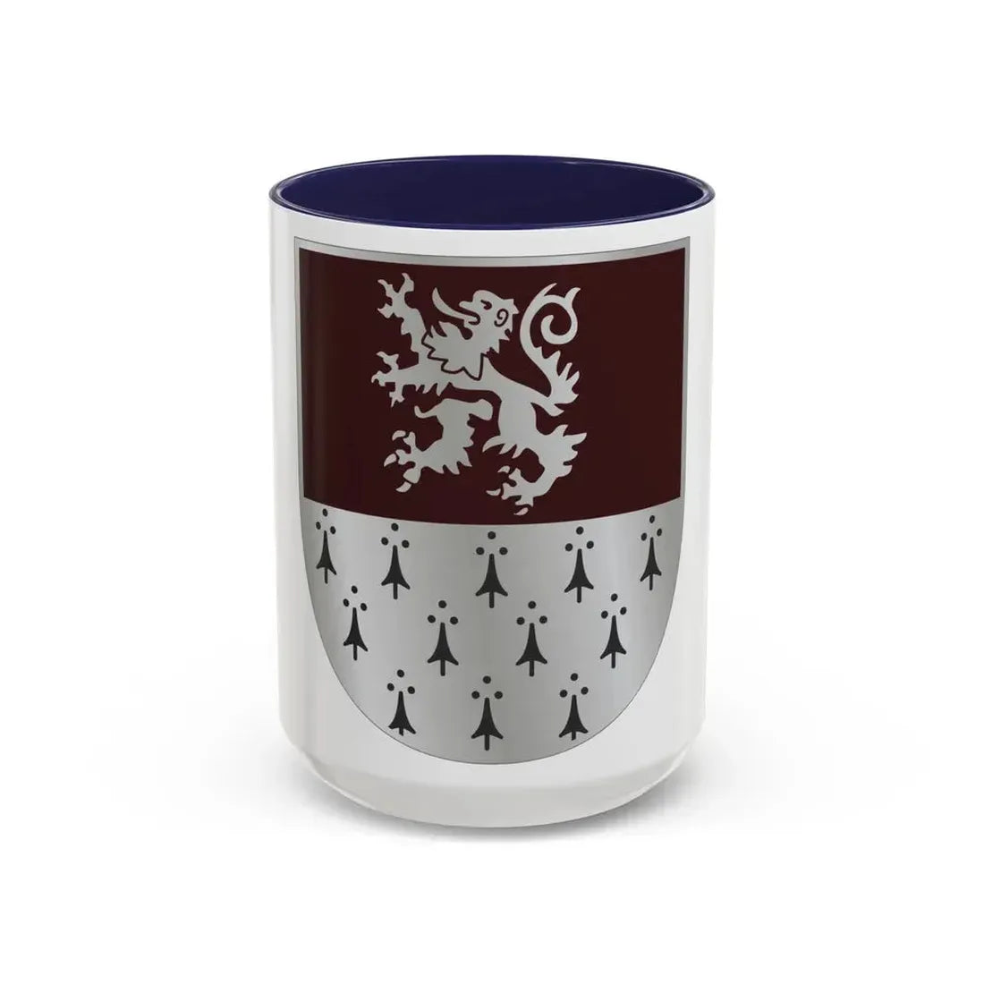 371 Medical Battalion (U.S. Army) Accent Coffee Mug 15oz Navy - Go Mug Yourself