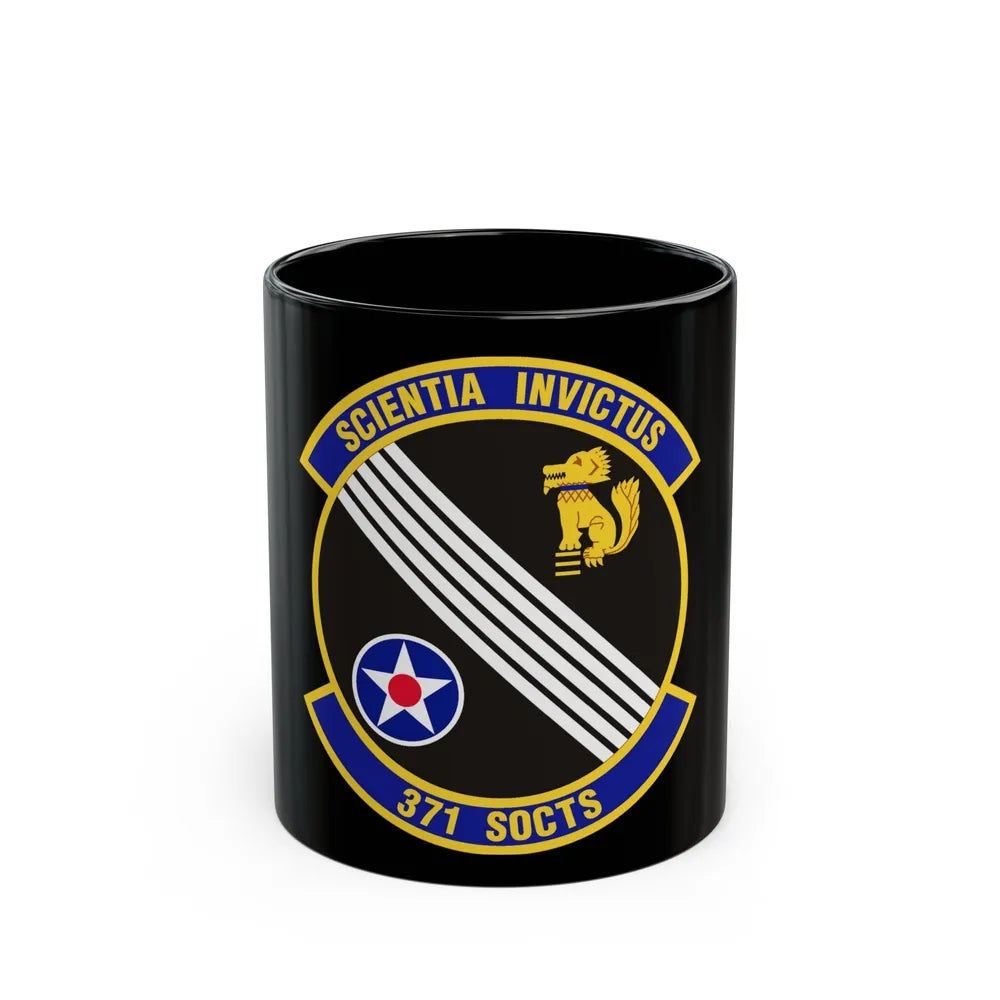 371 Special Operations Combat Training Squadron AFSOC (U.S. Air Force) Black Coffee Mug-11oz-Go Mug Yourself